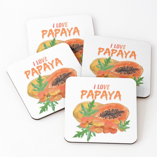 Item preview, I LOVE PAPAYA, A SUMMER FRUIT designed and sold by VibranPalette.