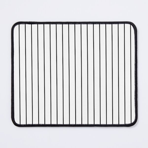Item preview, Pinstriped White And Black Pattern designed and sold by pattern-archive.