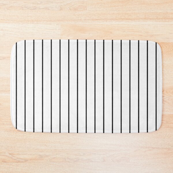 Item preview, Pinstriped White And Black Pattern designed and sold by pattern-archive.