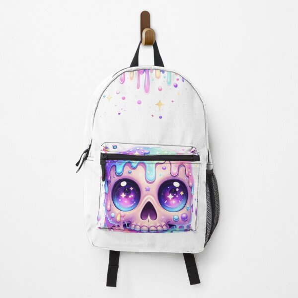 Item preview, Pastel Goth Melting Galaxy Skull - Kawaii Drip Aesthetic designed and sold by Skully-Studio.