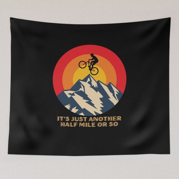 Item preview, Half Mile More Mountain Bike Adventure Gift designed and sold by SkyTrailKin.