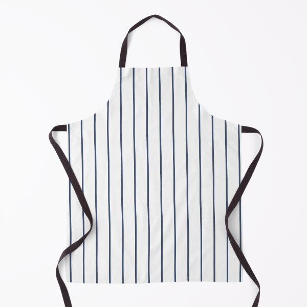 Item preview, Pinstriped White And Blue Pattern designed and sold by pattern-archive.
