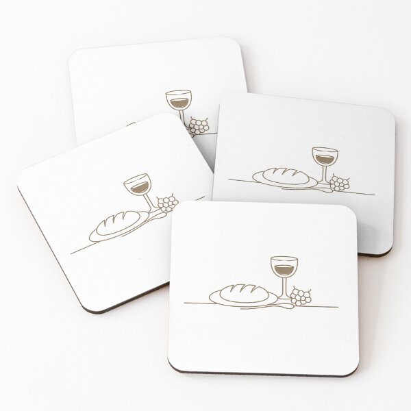 Item preview, Bread and Wine Christian Art designed and sold by DeusEst.