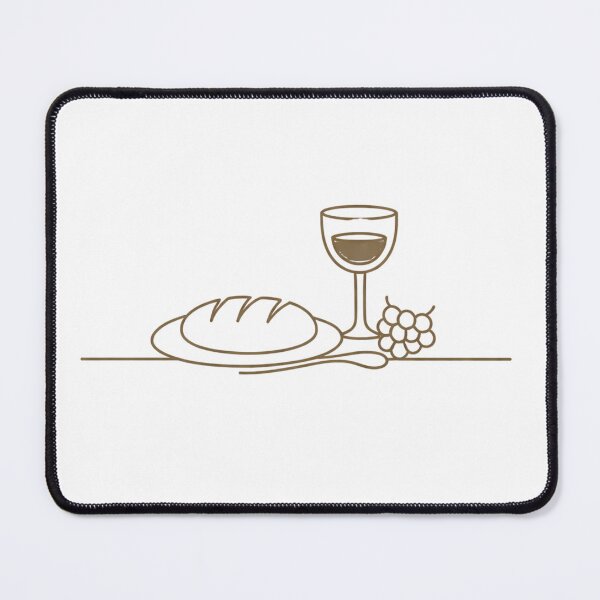Item preview, Bread and Wine Christian Art designed and sold by DeusEst.