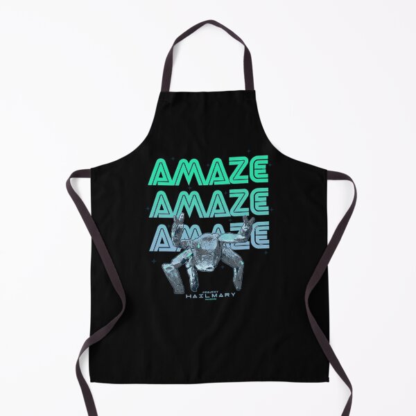 Item preview, Project Hail Mary Amazing Rocky The Alien Neon Portrait T-Shirt designed and sold by ChockletBoy.