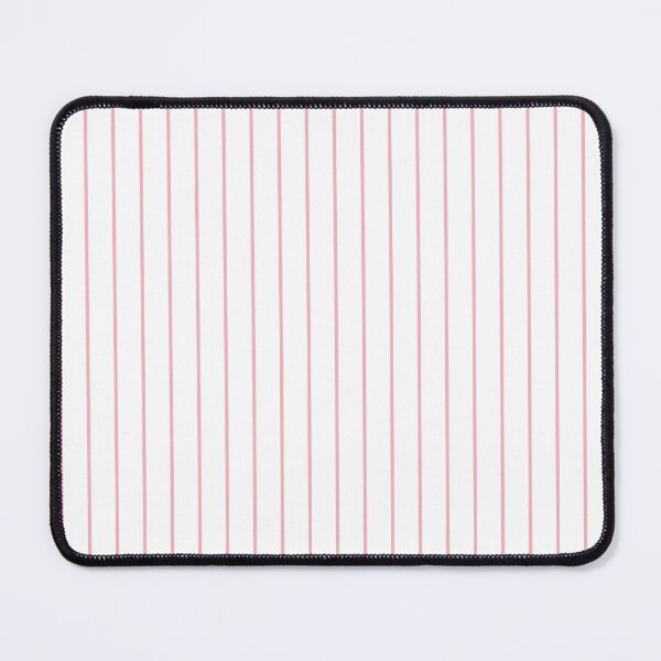 Item preview, Pinstriped White And Blush Pattern designed and sold by pattern-archive.