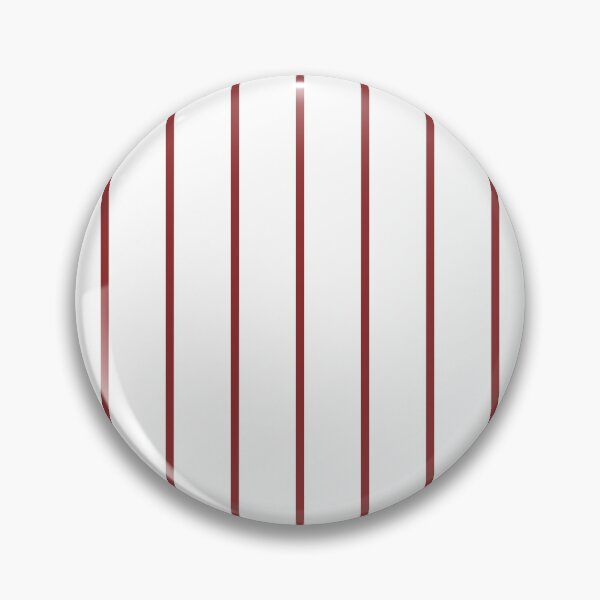 Item preview, Pinstriped White And Brick Red Pattern designed and sold by pattern-archive.