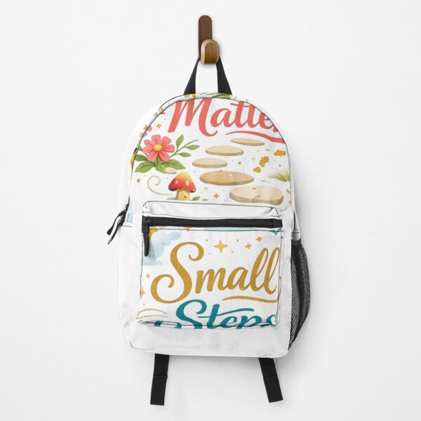 Item preview, Small Steps Matter Motivational Quote Design | Cute Aesthetic Growth Typography Art designed and sold by Sanika arts .
