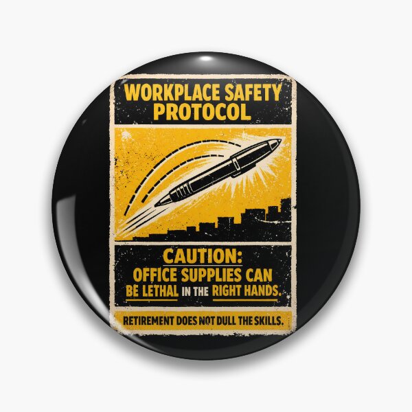 Item preview, Lethal Office Supplies Workplace Safety Poster designed and sold by agearb.