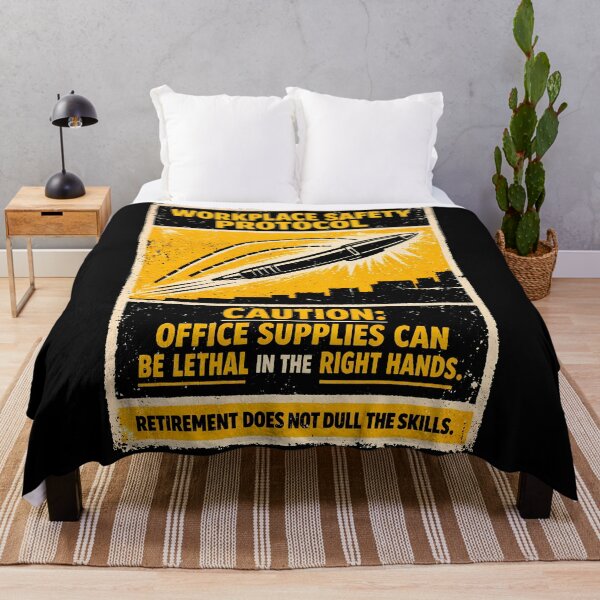 Item preview, Lethal Office Supplies Workplace Safety Poster designed and sold by agearb.