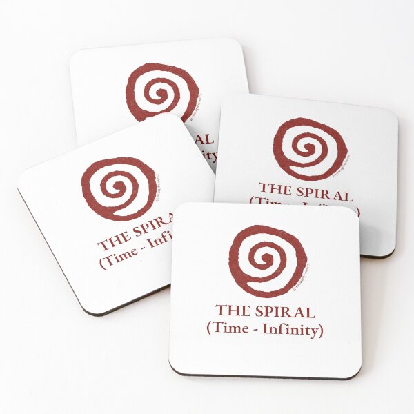 Item preview, Spiral - Neolithic Cipher - Time and Infinity - Minimalist T-Shirt - #1 designed and sold by Message from Earth.
