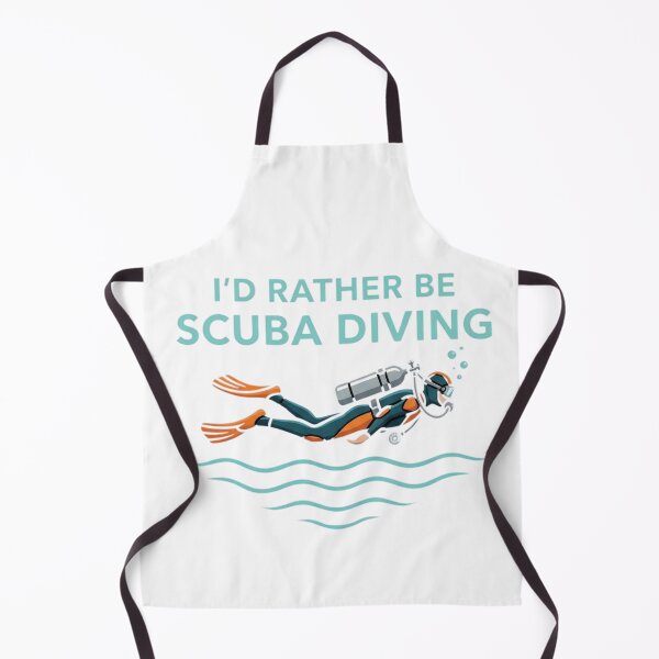 Item preview, I’d Rather Be Scuba Diving – Funny Ocean Lover Diver Shirt designed and sold by Brinevex Co..