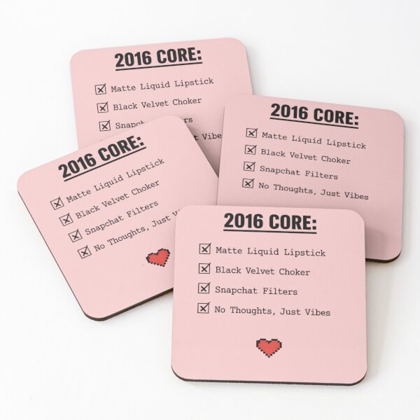 Item preview, 2016 Core Starter Pack Aesthetic Checklist designed and sold by 97Ts.