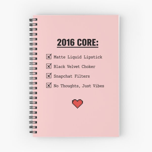 Item preview, 2016 Core Starter Pack Aesthetic Checklist designed and sold by 97Ts.