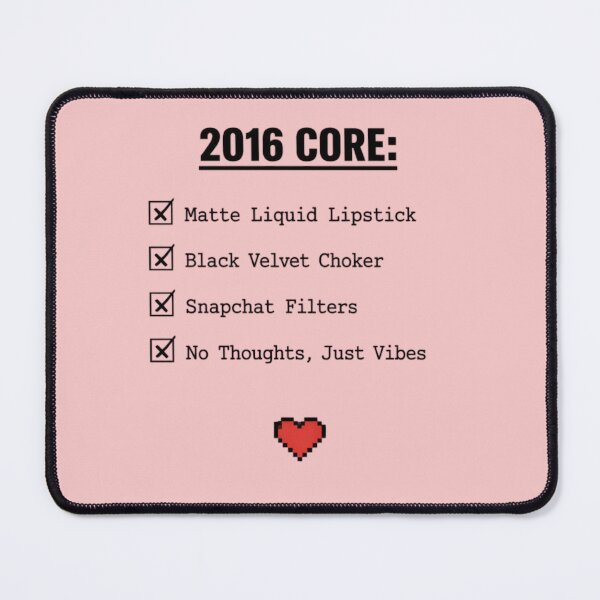 Item preview, 2016 Core Starter Pack Aesthetic Checklist designed and sold by 97Ts.