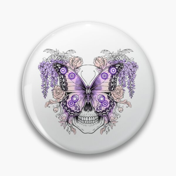 Item preview, Butterfly Skull Mask designed and sold by BeastandBanshiLLC.