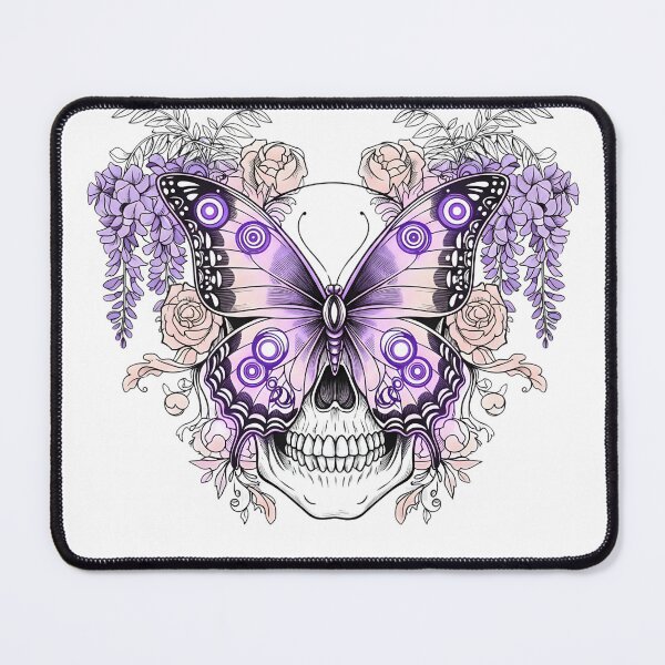Item preview, Butterfly Skull Mask designed and sold by BeastandBanshiLLC.