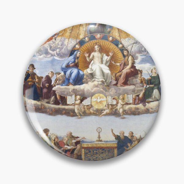 Item preview, Raphael - Disputation of the Holy Sacrament - La Disputa (1510) designed and sold by stevepmp.