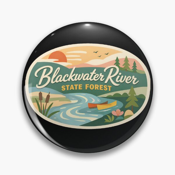 Item preview, Blackwater River State Forest designed and sold by Broken Antler Designs .