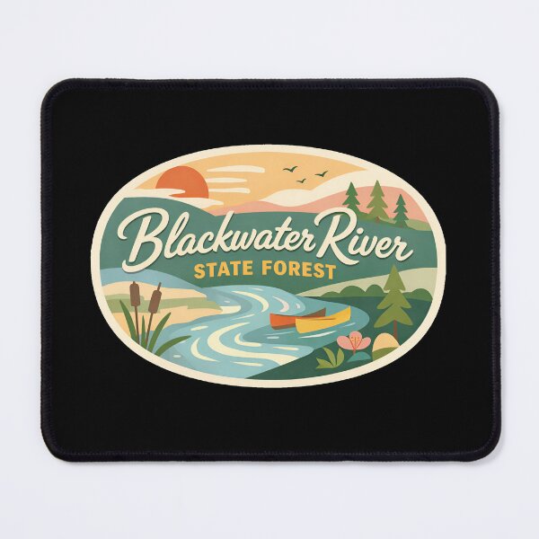 Item preview, Blackwater River State Forest designed and sold by Broken Antler Designs .
