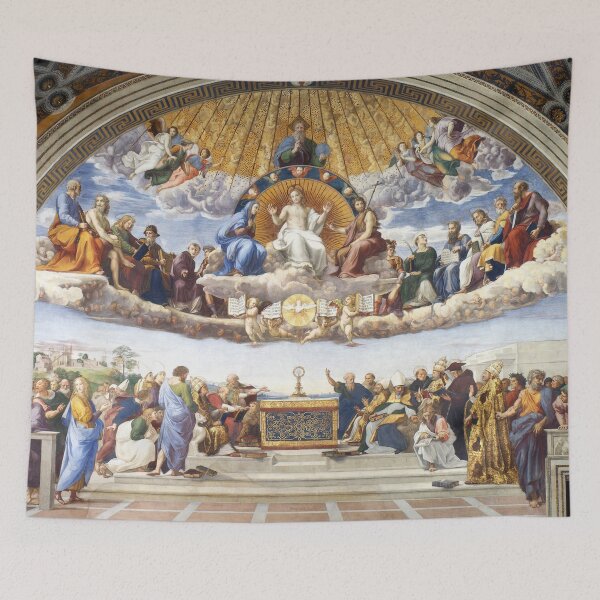 Item preview, Raphael - Disputation of the Holy Sacrament - La Disputa (1510) designed and sold by stevepmp.