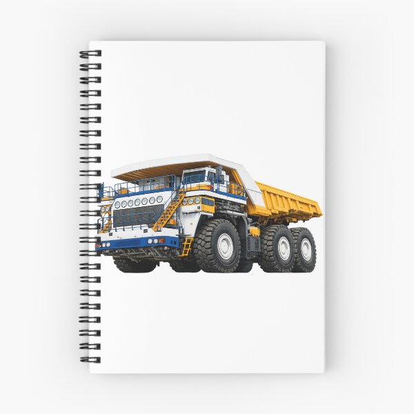 Item preview, Giant Mining Haul Truck Illustration – Heavy Machinery Industrial Art designed and sold by Radekku.