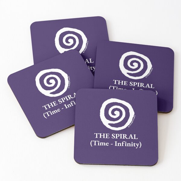 Item preview, Spiral - Neolithic Cipher - Time and Infinity - Minimalist T-Shirt - #3 designed and sold by Message from Earth.