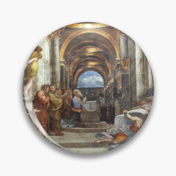 Item preview, Raphael - The Expulsion of Heliodorus from the Temple (Stanza di Eliodoro) (1512) designed and sold by stevepmp.