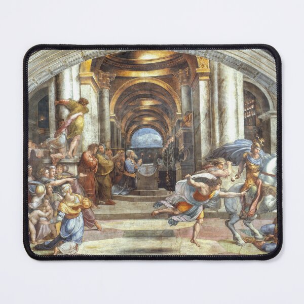 Item preview, Raphael - The Expulsion of Heliodorus from the Temple (Stanza di Eliodoro) (1512) designed and sold by stevepmp.