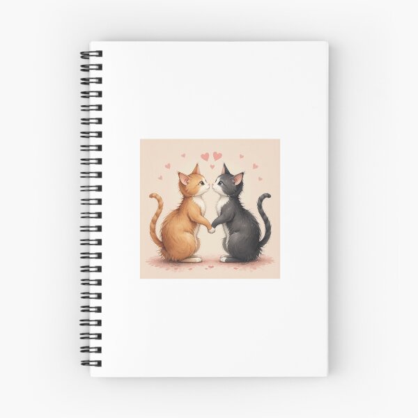 Item preview, Heart Tail Cats – Romantic Cat Image designed and sold by Algieba1.