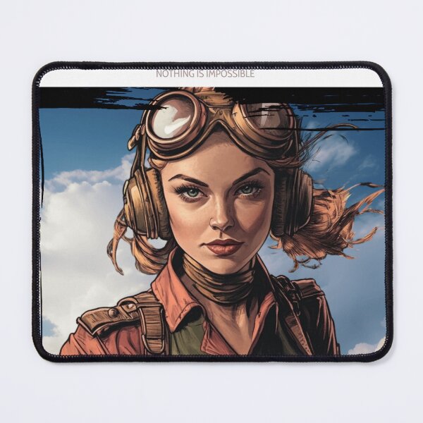 Item preview, Amy- 1st female pilot of the Avier Air Combat Squadron designed and sold by AvierAero.