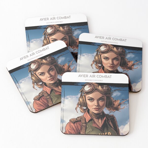 Item preview, Amy- 1st female pilot of the Avier Air Combat Squadron designed and sold by AvierAero.