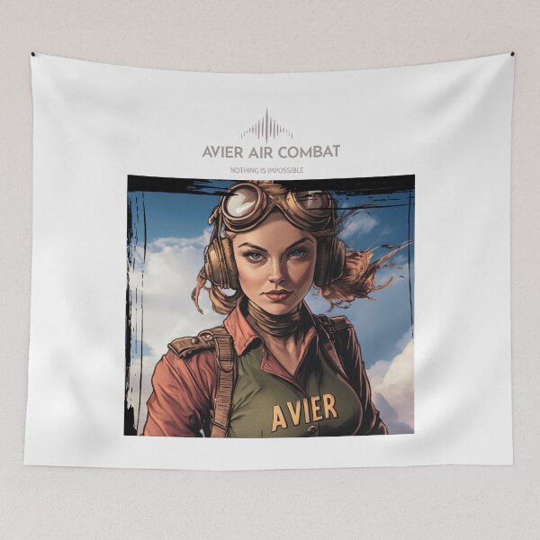 Item preview, Amy- 1st female pilot of the Avier Air Combat Squadron designed and sold by AvierAero.