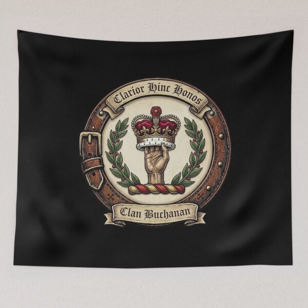 Item preview, Clan Buchanan designed and sold by BagTown Clans.