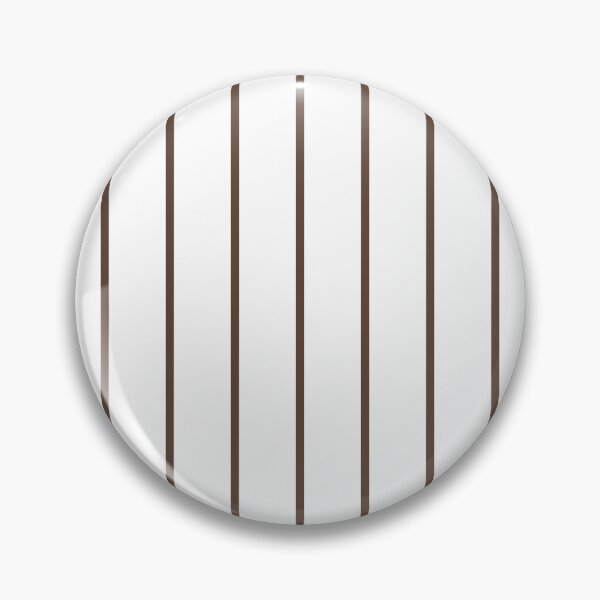 Item preview, Pinstriped White And Brown Pattern designed and sold by pattern-archive.