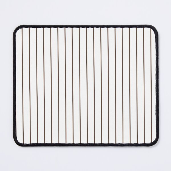Item preview, Pinstriped White And Brown Pattern designed and sold by pattern-archive.