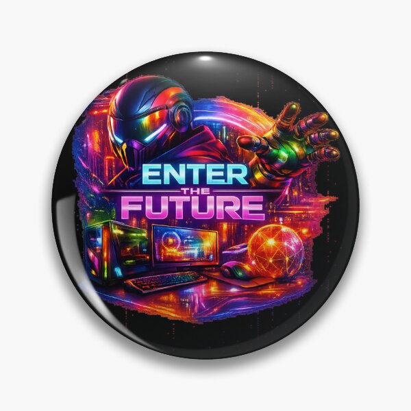Item preview, Enter Future – Cyber Neon Collection designed and sold by Mita986.
