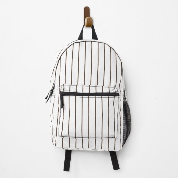 Item preview, Pinstriped White And Brown Pattern designed and sold by pattern-archive.