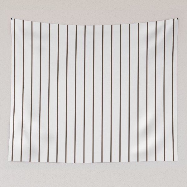 Item preview, Pinstriped White And Brown Pattern designed and sold by pattern-archive.