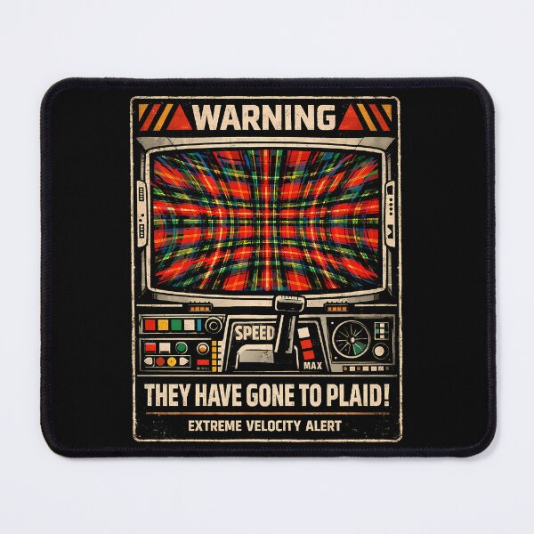 Item preview, Warning They Have Gone To Plaid T-Shirt designed and sold by agearb.