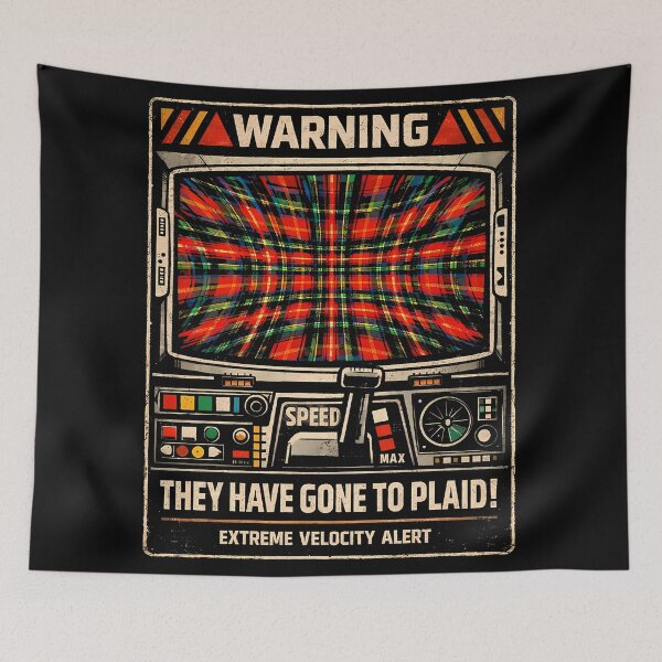 Item preview, Warning They Have Gone To Plaid T-Shirt designed and sold by agearb.