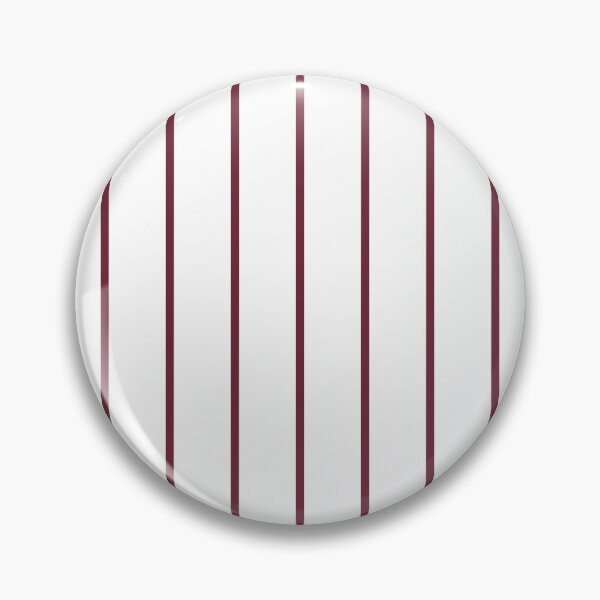Item preview, Pinstriped White And Burgundy Pattern designed and sold by pattern-archive.