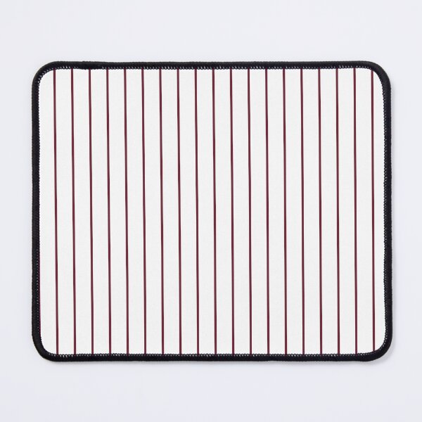 Item preview, Pinstriped White And Burgundy Pattern designed and sold by pattern-archive.