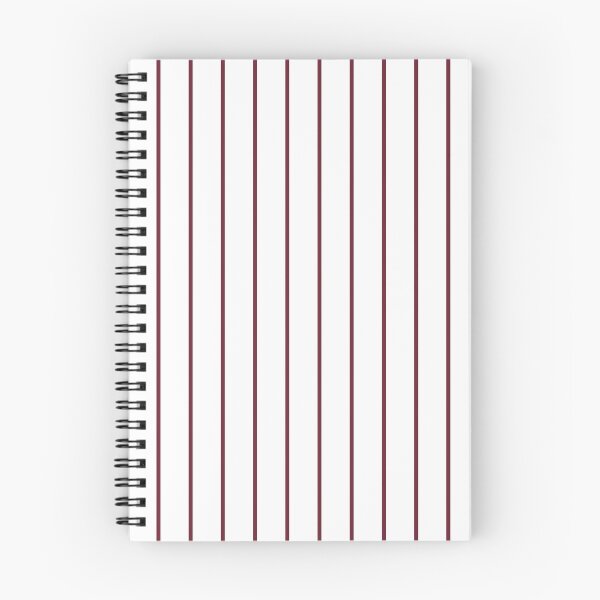 Item preview, Pinstriped White And Burgundy Pattern designed and sold by pattern-archive.