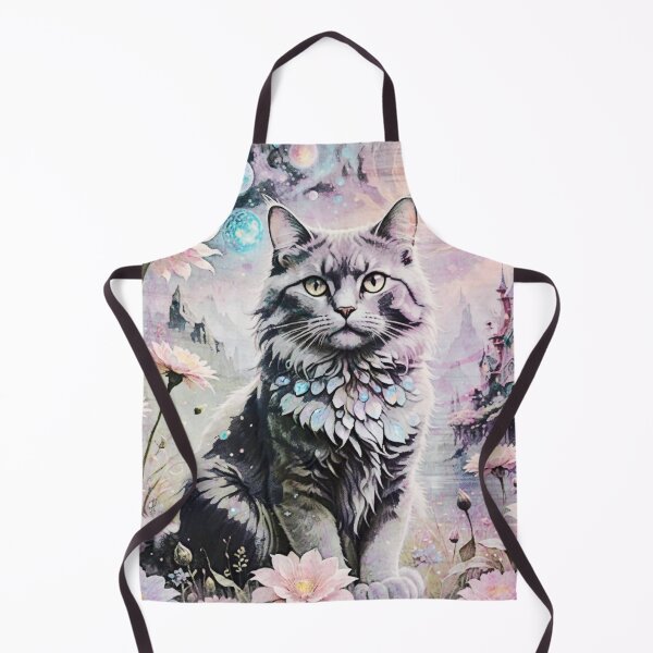 Item preview, Enchnated Grey Cat designed and sold by coribeth.