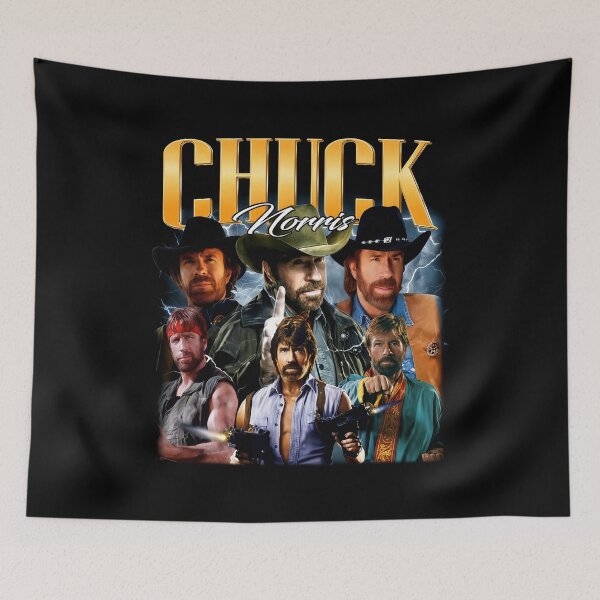 Item preview, Vintage Chuck Norris Retro Bootleg Graphic designed and sold by Vonravenn.