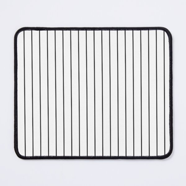 Item preview, Pinstriped White And Charcoal Pattern designed and sold by pattern-archive.