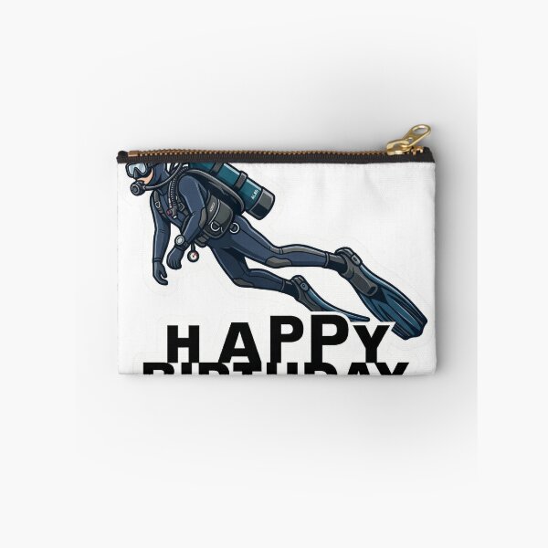 Item preview, Happy Birthday Scuba Diver – Funny Diving Gift Shirt designed and sold by Brinevex Co..