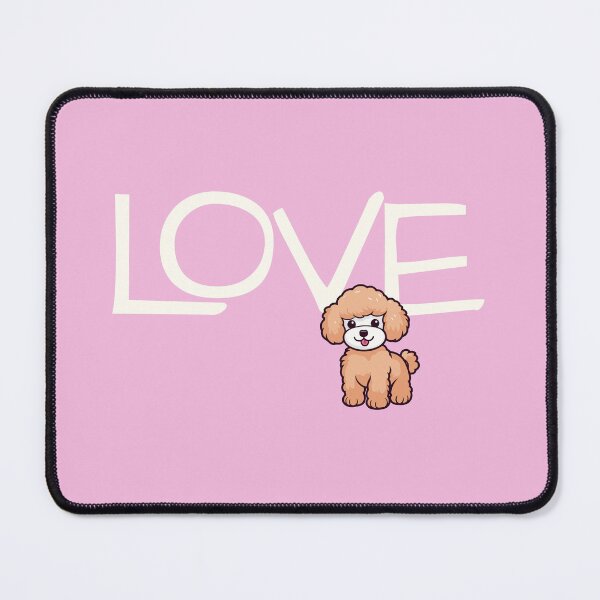Item preview, Love Poodles - brown edition designed and sold by Teacuppupdesign.