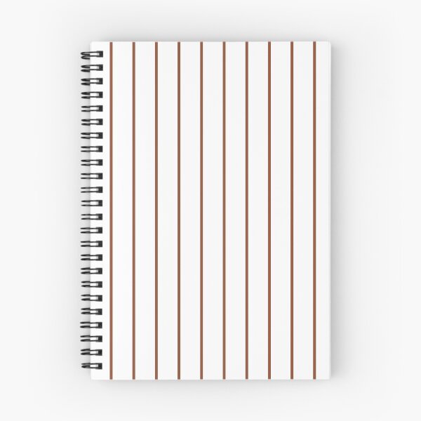 Item preview, Pinstriped White And Copper Pattern designed and sold by pattern-archive.